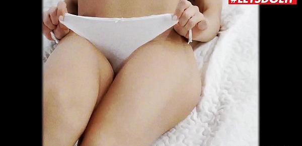  LETSDOEIT - Hot Babe Alyssa Reece Hardcore Erotic Sex With BF